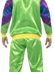 Smiffy's 80s Trainingspak Heren Groen -Lynn Dame 80s trainingspak heren groen 3