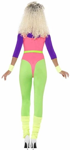 Smiffy's 80s Workout Carnavals Dames Kostuum 5 Smiffy's 80s Workout Carnavals Dames Kostuum - Afbeelding 3