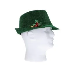 Diadeem Rendiergewei Holografisch -Lynn Dame Hoed glitter kerst groen 2 scaled