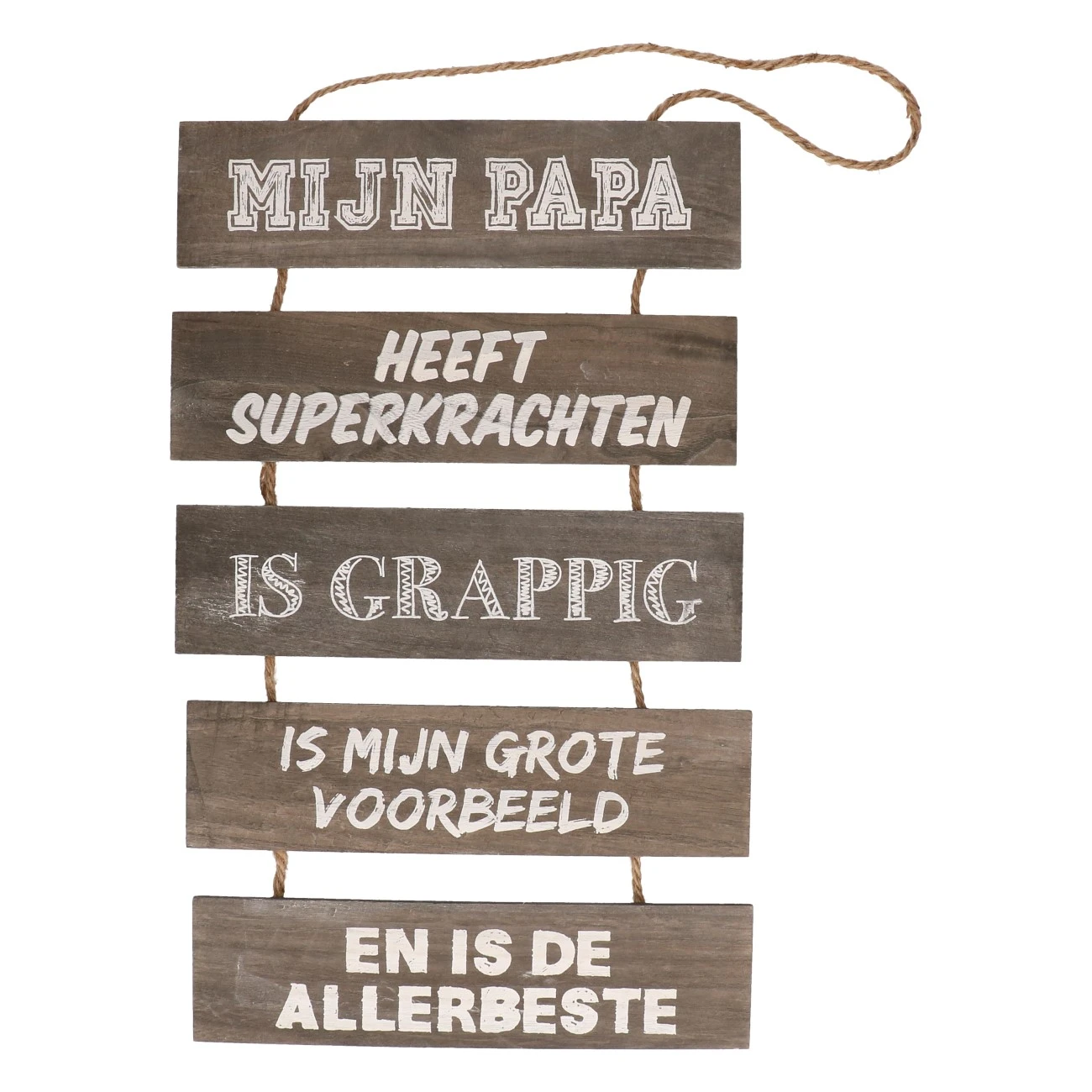 Wauw Houten Tuinladder Met Tekst “In Papa’s Schuur” 3 Wauw Houten Tuinladder Met Tekst “In Papa’s Schuur”