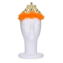 Oranje Haarclip -Lynn Dame Kroon Oranje 6 scaled