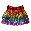 4 Het Moment Hawaii | Rok Kort One Size -Lynn Dame Party rokje regenboog one size
