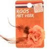 Wij Zijn Holland Sjaal Holland -Lynn Dame Roos met veer oranje