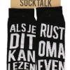 Houten Tuinladder Met Tekst “De Beste Vaders” 2 Houten Tuinladder Met Tekst “De Beste Vaders” -Lynn Dame Socktalk Sokken 36 41 Oma Rust Even