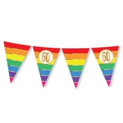 Vlaggenlijn 90 Jaar 5 Meter- 15 Vlaggen