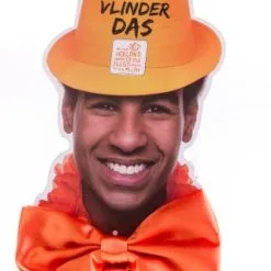 Wij Zijn Holland Diadeem Met Strik Oranje