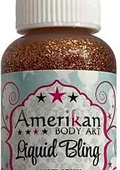 Amerikan Body Art Liquid Bling Copper Penny