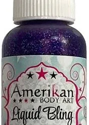 Amerikan Body Art Liquid Bling Fiesta Purple