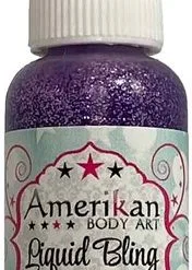 Amerikan Body Art Liquid Bling Lavender