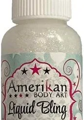 Amerikan Body Art Liquid Bling Sparkle White