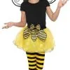 Smiffy's Bij Kostuum Geel Zwart Kids Meisje One Size -Lynn Dame bij kostuum geel zwart kids meisje one size