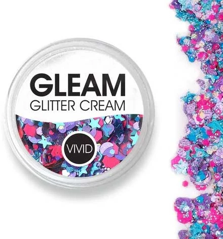 Vivid Glitter Blazin Unicorn Vivid Gleam Glitter Cream 25g 3 Vivid Glitter Blazin Unicorn Vivid Gleam Glitter Cream 25g