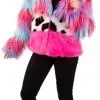 Party Xplosion Bontjas Carnaval Kleuren Mix Dames