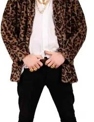 Party Xplosion Bontjas Carnaval Panter Heren