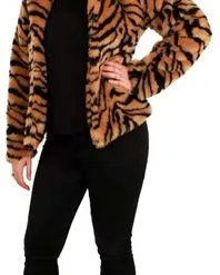 Party Xplosion Bontjas Carnaval Tijger Dames