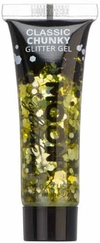 Moon Creations Chunky Glitter Gel Classic Goud 3 Moon Creations Chunky Glitter Gel Classic Goud