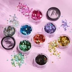 Moon Creations Chunky Glitter Holographic Groen -Lynn Dame chunky glitter holographic groen 3