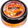 Moon Creations Chunky Glitter Neon UV Oranje