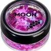Moon Creations Chunky Glitter Neon UV Paars