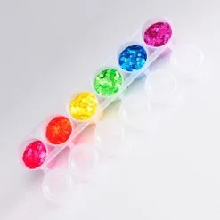 Superstar Chunky Glitter Sixpack Fluorescent