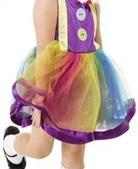 Smiffy's Clown Kostuum Kids Peuter Meisje