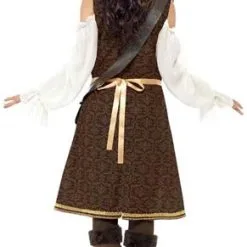 Smiffy's Deluxe Piraten Dames Kostuum -Lynn Dame deluxe piraten dames kostuum 3