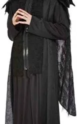 Smiffy's Deluxe Raven King Halloween Heren Kostuum