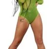 Fever Cannabis Sheer Bodysuit -Lynn Dame fever cannabis sheer bodysuit