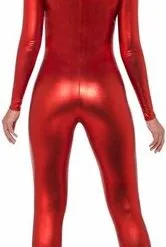 Fever Catsuit Dames Rood -Lynn Dame fever catsuit dames rood 3