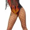 Fever Flame Bodysuit -Lynn Dame fever flame bodysuit