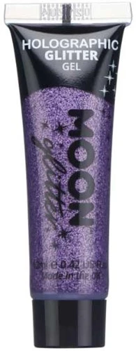 Moon Creations Fine Glitter Gel Holographic Paars 3 Moon Creations Fine Glitter Gel Holographic Paars