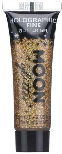 Moon Creations Fine Glitter Gel Holographic Rose Goud 3 Moon Creations Fine Glitter Gel Holographic Rose Goud