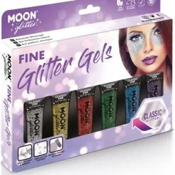 Moon Creations Fine Glitter Gels Voordeelset