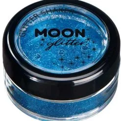 Moon Creations Fine Glitter Shaker Classic Blauw