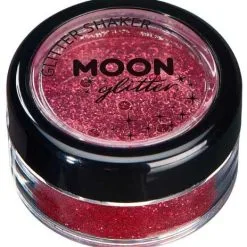 Moon Creations Fine Glitter Shaker Classic Rood