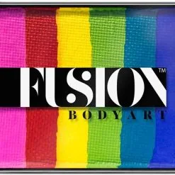 FUSION BODY ART Fusion Rainbow Cake Bright Rainbow 50 Gram