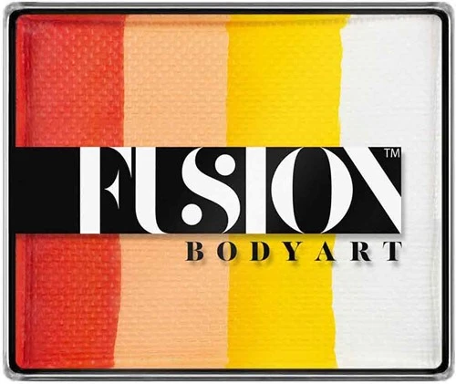 FUSION BODY ART Fusion Rainbow Cake Glowing Tiger 50 Gram 3 FUSION BODY ART Fusion Rainbow Cake Glowing Tiger 50 Gram