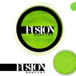 FUSION BODY ART Fusion Schmink Prime Lime Green 32 Gram -Lynn Dame fusion schmink prime lime green 32 gram 2