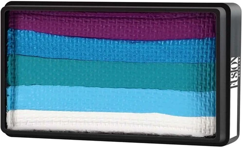 FUSION BODY ART Fusion Splitcake Schmink Leannes Indigo Princess 30 Gram 3 FUSION BODY ART Fusion Splitcake Schmink Leannes Indigo Princess 30 Gram