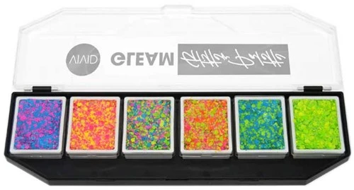 Vivid Glitter Galactic UV Glitter Gleam Palette 3 Vivid Glitter Galactic UV Glitter Gleam Palette