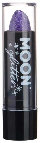 Moon Creations Glitter Holographic Lipstick Paars 2 Moon Creations Glitter Holographic Lipstick Paars