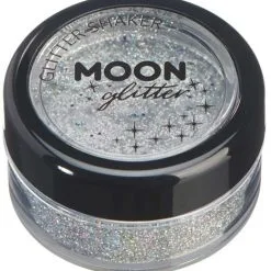 Moon Creations Glitter Shaker Holographic Zilver