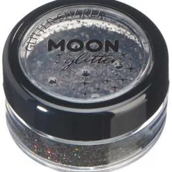 Moon Creations Glitter Shaker Holographic Zwart