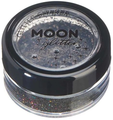 Moon Creations Glitter Shaker Holographic Zwart 3 Moon Creations Glitter Shaker Holographic Zwart