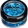 Moon Creations Glitter Shapes Holographic Blauw -Lynn Dame glitter shapes holographic blauw