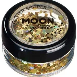 Moon Creations Glitter Shapes Holographic Goud