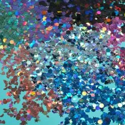 Moon Creations Glitter Shapes Holographic Goud -Lynn Dame glitter shapes holographic goud 3