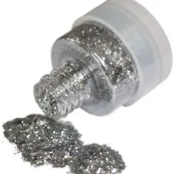 Grimas Shimmer Flakes Zilver