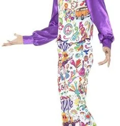 Lynn Dame -Lynn Dame groovy hippie herenkostuum 2