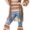 Smiffy's Harmony Hippie Dames Carnavalskostuum -Lynn Dame harmony hippie dames carnavalskostuum
